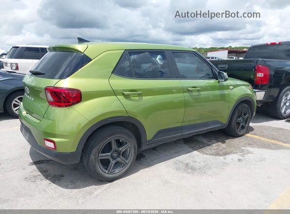 KMHRB8A37LU028119 2020 HYUNDAI VENUE Green უკანა მარჯვენა