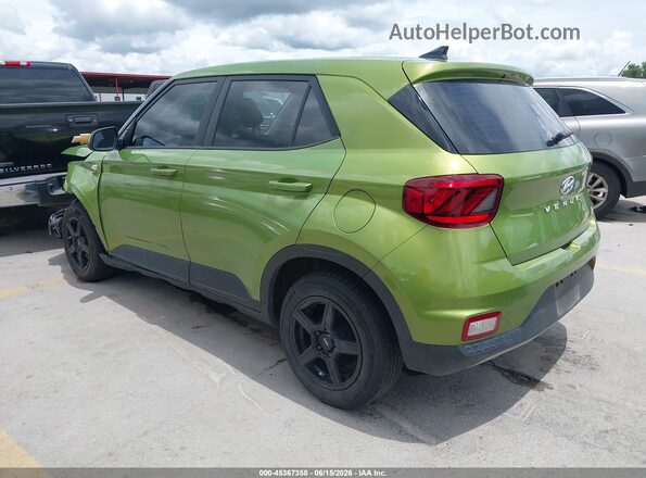 KMHRB8A37LU028119 2020 HYUNDAI VENUE Green უკანა მარცხენა
