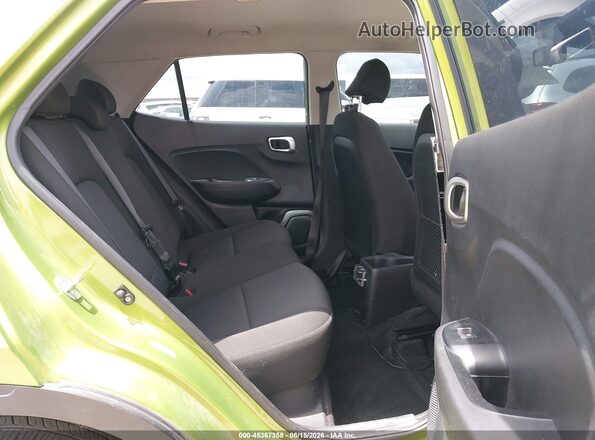KMHRB8A37LU028119 2020 HYUNDAI VENUE Green VIN კოდის სტიკერის ხედი
