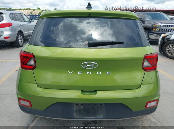 KMHRB8A37LU028119 2020 HYUNDAI VENUE Green 