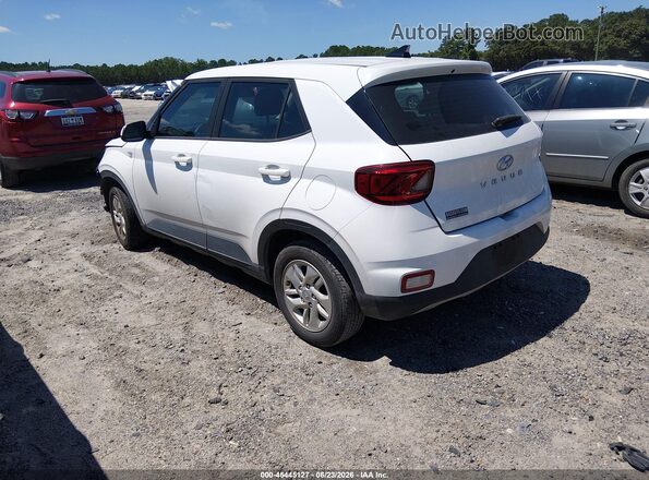 KMHRB8A38MU114735 2021 HYUNDAI VENUE White Հետևի ձախ