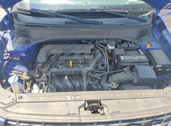 KMHRB8A3XMU066302 2021 HYUNDAI VENUE Blue Вид задньої частини салону
