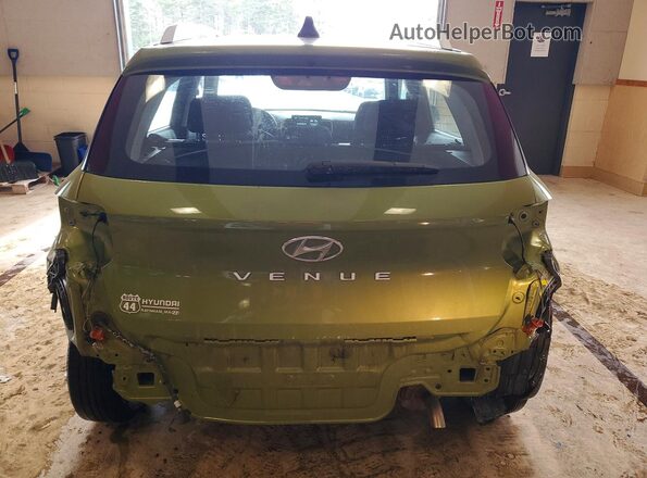 KMHRC8A30LU016939 2020 HYUNDAI VENUE Зеленый Вид сзади