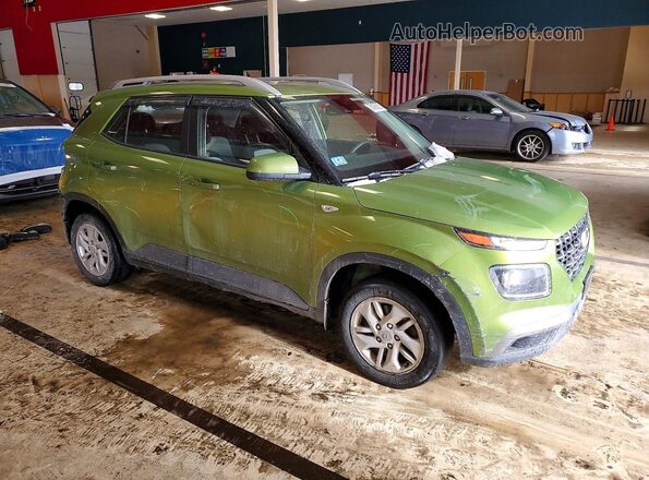 KMHRC8A30LU016939 2020 HYUNDAI VENUE Зеленый Передняя правая четверть