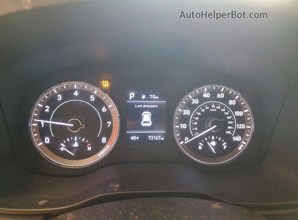 KMHRC8A30LU016939 2020 HYUNDAI VENUE Зеленый Вид щитка приборов