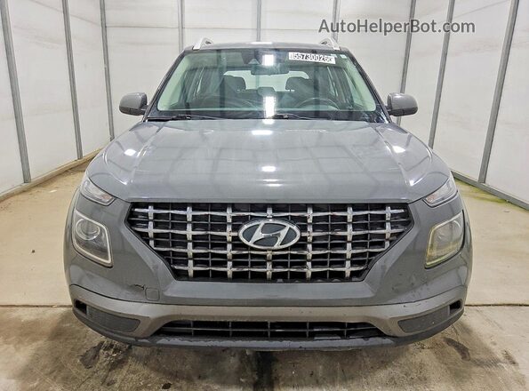 KMHRC8A30LU038083 2020 HYUNDAI VENUE Gray Դիմացի տեսք