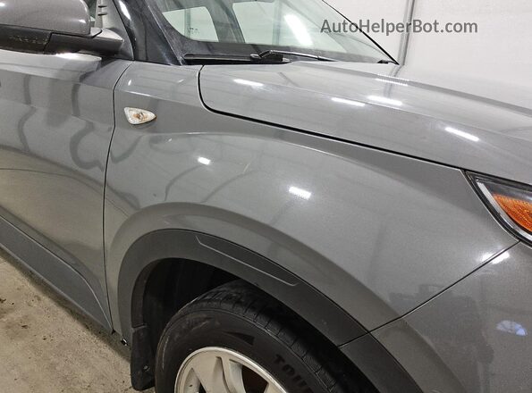 KMHRC8A30LU038083 2020 HYUNDAI VENUE Gray 