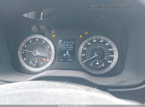 KMHRC8A30MU077693 2021 HYUNDAI VENUE Blue Rear seats view