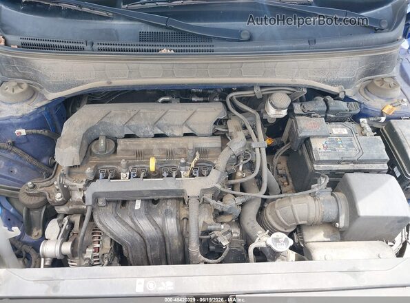 KMHRC8A30MU077693 2021 HYUNDAI VENUE Blue Rear view