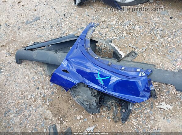 KMHRC8A30MU077693 2021 HYUNDAI VENUE Blue Instrument cluster view