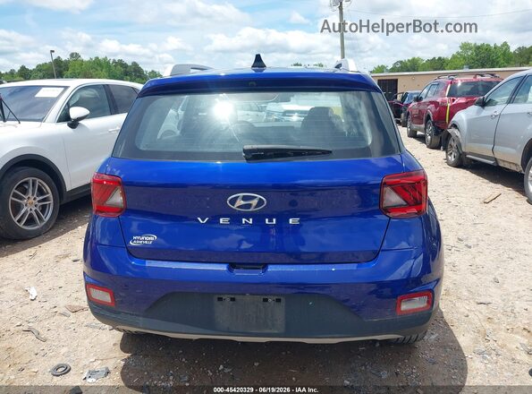 KMHRC8A30MU077693 2021 HYUNDAI VENUE Blue 