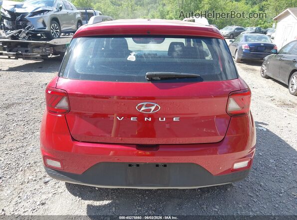 KMHRC8A30MU103418 2021 HYUNDAI VENUE Red 