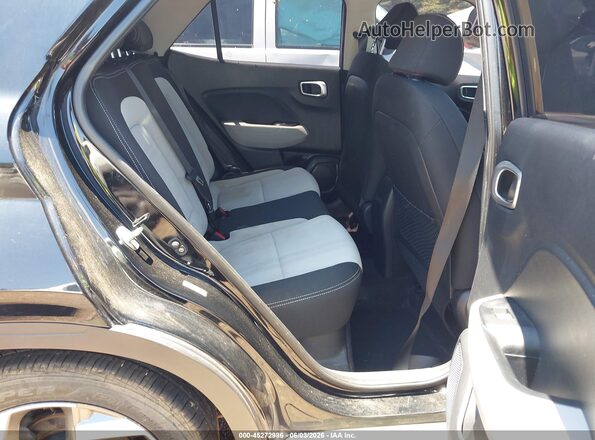 KMHRC8A30MU112555 2021 HYUNDAI VENUE Black Вид наклейки з VIN-кодом