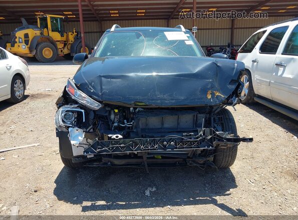 KMHRC8A30MU112555 2021 HYUNDAI VENUE Black Вид задньої частини салону