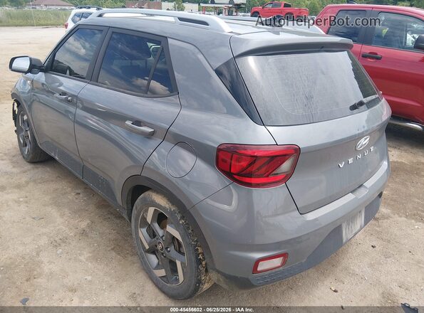 KMHRC8A30NU137490 2022 HYUNDAI VENUE Gray Rear left