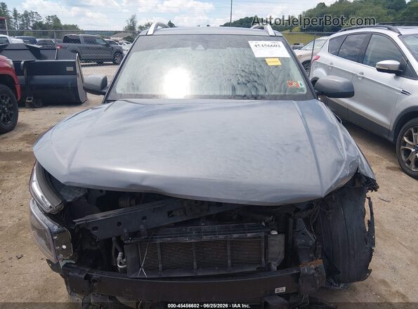 KMHRC8A30NU137490 2022 HYUNDAI VENUE Gray Rear interior view