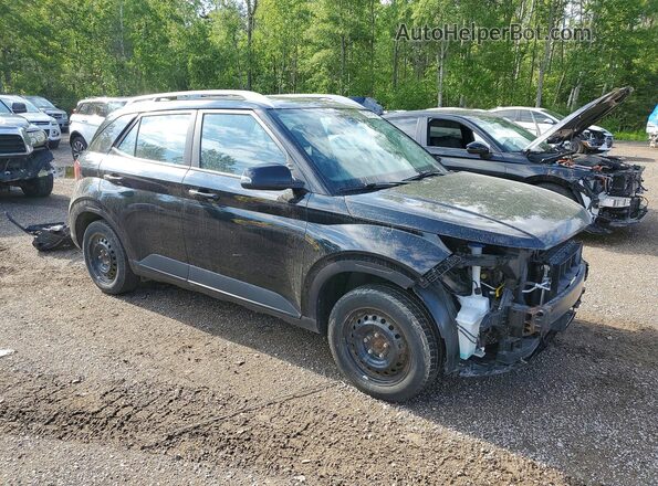 KMHRC8A30NU150157 2022 HYUNDAI VENUE Черный Передняя правая четверть
