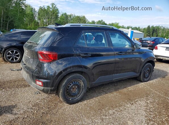 KMHRC8A30NU150157 2022 HYUNDAI VENUE Черный Задняя правая четверть