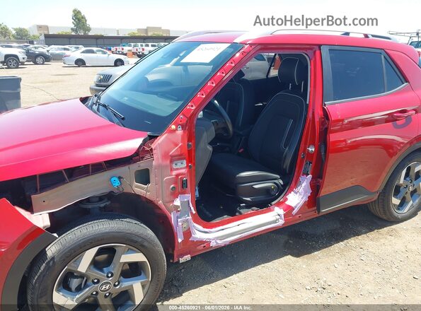 KMHRC8A30NU154130 2022 HYUNDAI VENUE Red წინა ხედი