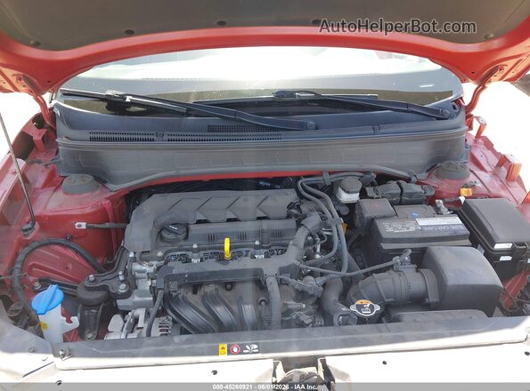 KMHRC8A30NU154130 2022 HYUNDAI VENUE Red უკანა ხედი