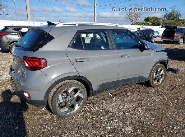 KMHRC8A30NU166648 2022 HYUNDAI VENUE Charcoal უკანა მარჯვენა