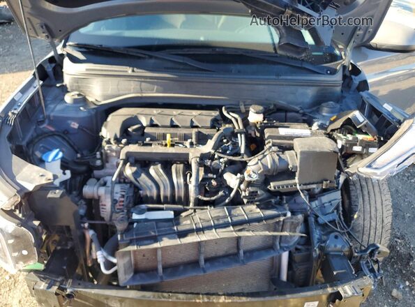 KMHRC8A30NU166648 2022 HYUNDAI VENUE Charcoal ძრავის განყოფილების ხედი