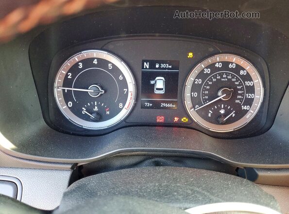 KMHRC8A30NU166648 2022 HYUNDAI VENUE Charcoal ხელსაწყოთა პანელის ხედი