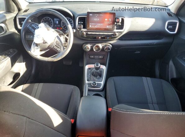 KMHRC8A30NU166648 2022 HYUNDAI VENUE Charcoal წინა პანელის ხედი