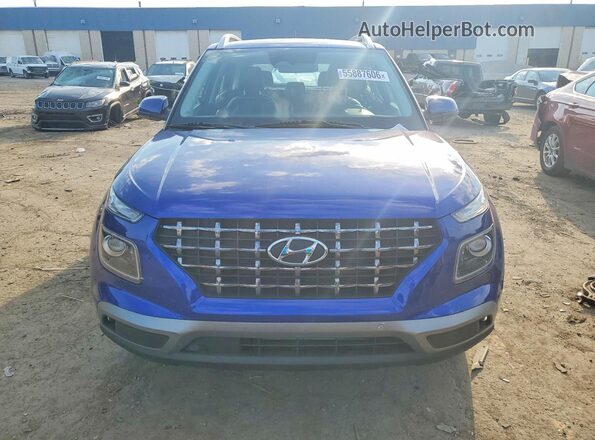 KMHRC8A30PU236216 2023 HYUNDAI VENUE Blue Front view
