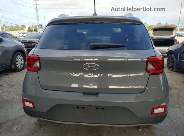 KMHRC8A30PU237379 2023 HYUNDAI VENUE Серый Вид сзади