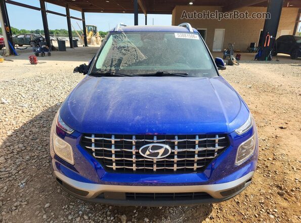 KMHRC8A30RU296225 2024 HYUNDAI VENUE Синий Вид спереди