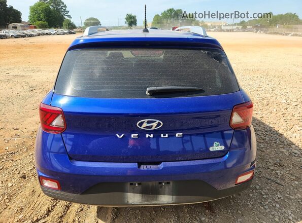 KMHRC8A30RU296225 2024 HYUNDAI VENUE Синий Вид сзади