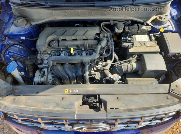 KMHRC8A30RU296225 2024 HYUNDAI VENUE Синий Вид подкапотного пространства
