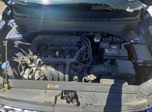 KMHRC8A30RU332172 2024 HYUNDAI VENUE Blue Вид задньої частини салону