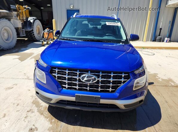 KMHRC8A30RU332172 2024 HYUNDAI VENUE Blue Вид спереду