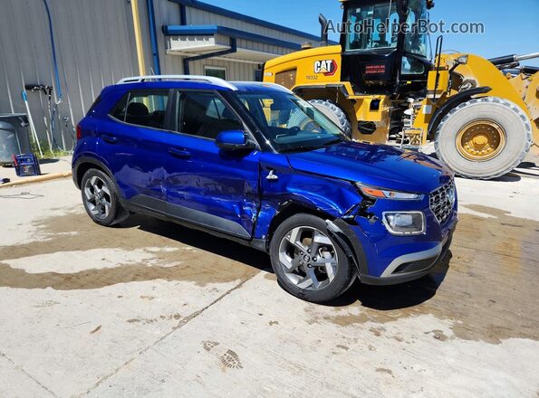 KMHRC8A30RU332172 2024 HYUNDAI VENUE Blue Передня права чверть