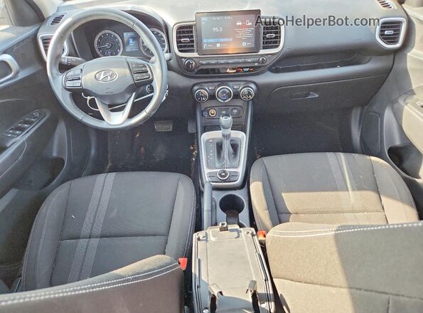 KMHRC8A31LU025195 2020 HYUNDAI VENUE White წინა პანელის ხედი