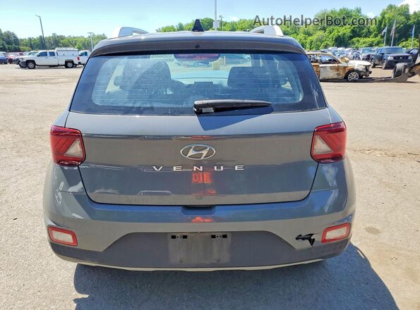 KMHRC8A31MU092347 2021 HYUNDAI VENUE Gray Հետևի տեսք