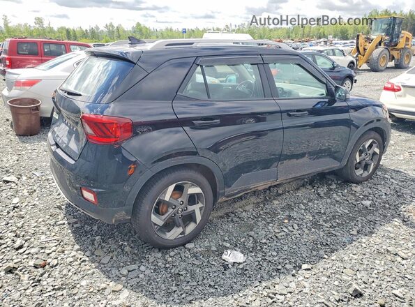 KMHRC8A31MU095328 2021 HYUNDAI VENUE Black Rear right