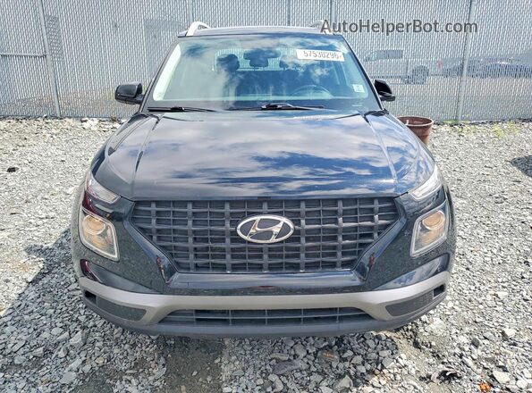 KMHRC8A31MU095328 2021 HYUNDAI VENUE Black Front view