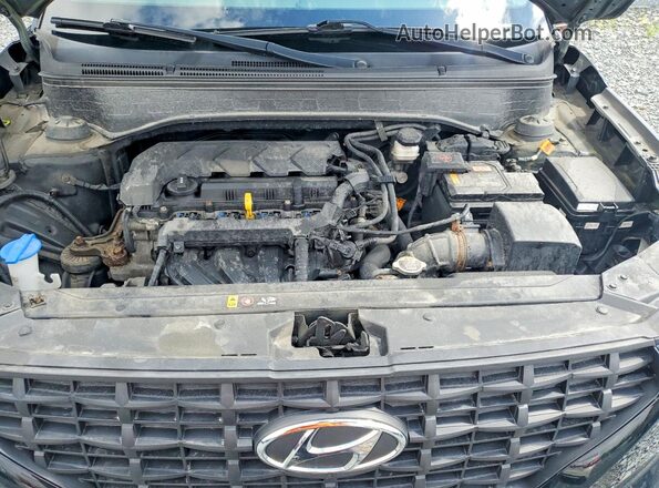 KMHRC8A31MU095328 2021 HYUNDAI VENUE Black Engine compartment view