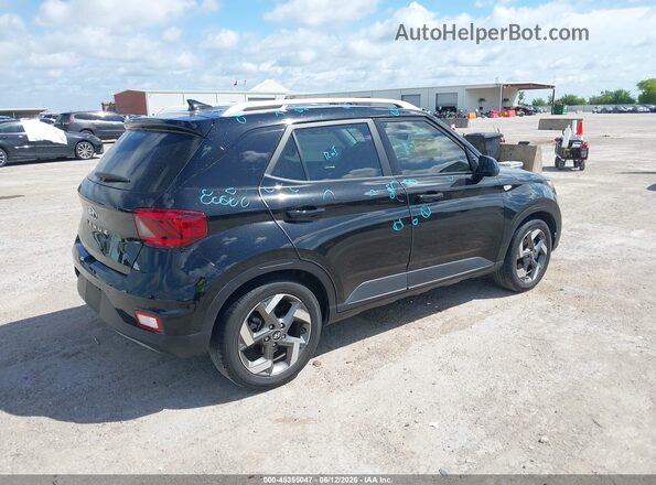 KMHRC8A31NU167629 2022 HYUNDAI VENUE Black Tył prawy