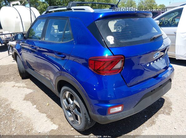 KMHRC8A31PU252408 2023 HYUNDAI VENUE Blue Trasero izquierdo