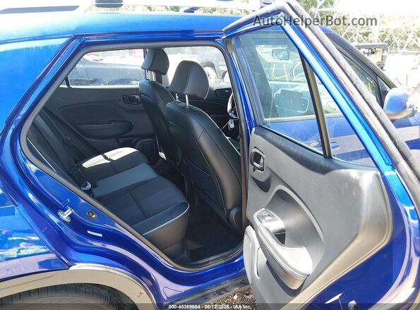 KMHRC8A31PU252408 2023 HYUNDAI VENUE Blue Vista de la etiqueta del VIN