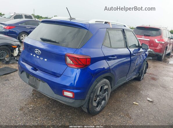 KMHRC8A31PU263229 2023 HYUNDAI VENUE Blue Rear right