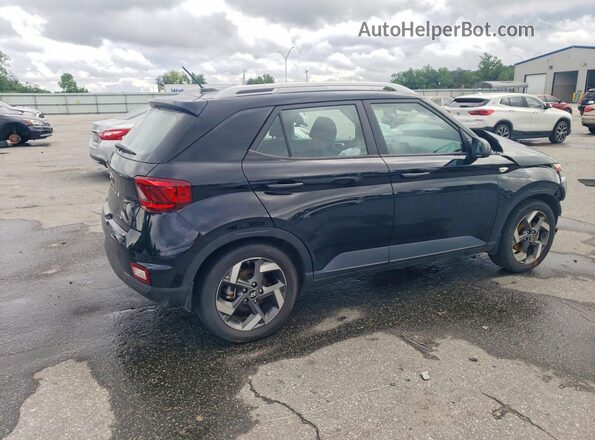 KMHRC8A31RU287033 2024 HYUNDAI VENUE Black Задня права чверть