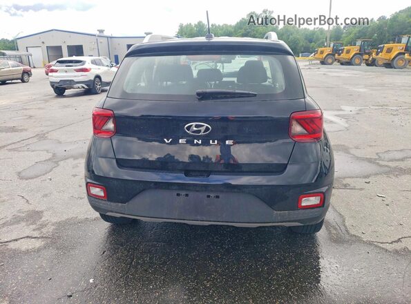 KMHRC8A31RU287033 2024 HYUNDAI VENUE Black Вид ззаду