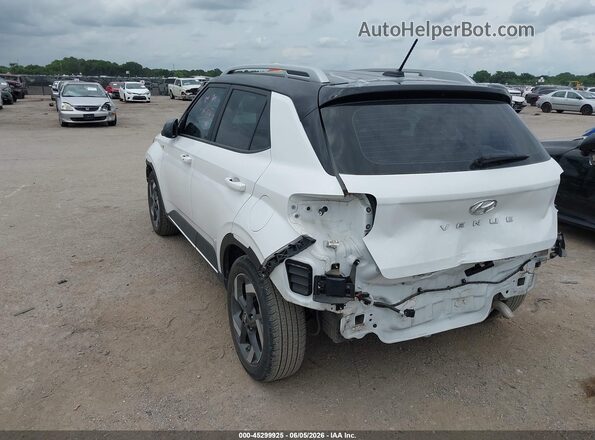 KMHRC8A31RU324341 2024 HYUNDAI VENUE White უკანა მარცხენა