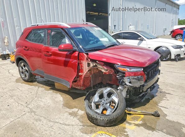 KMHRC8A31RU333671 2024 HYUNDAI VENUE Red Przód prawy