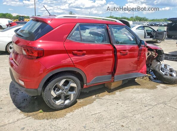 KMHRC8A31RU333671 2024 HYUNDAI VENUE Red Tył prawy